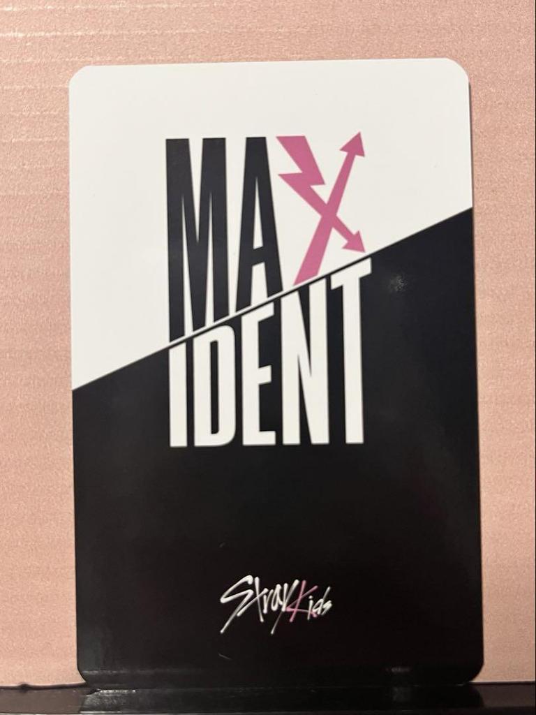 [USED] straykids MAXIDENT Han store bonus trading card BDM