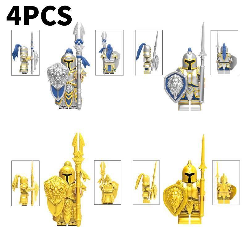 World Warcraft Of Stormwind City Guard Building Block Toys Kids Early Education