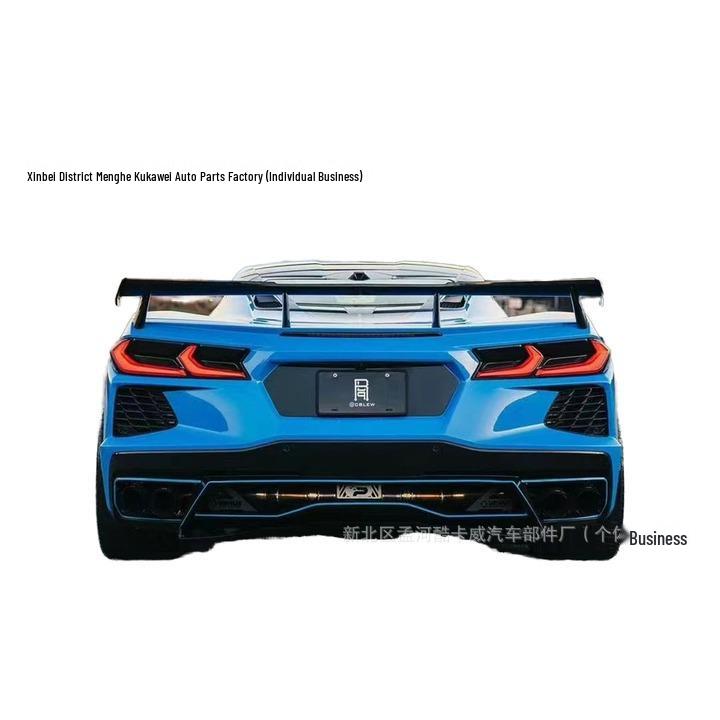 Kompatibel bakspoilerdeflektor för Chevrolet Corvette C8 (2019) Modifiering