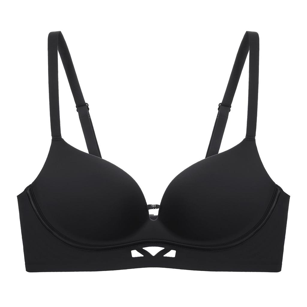 Sexy Hollow Women’s Padded Lingerie Bra - Wireless, Comfortable, Enhances Bust, Beautiful Back Design