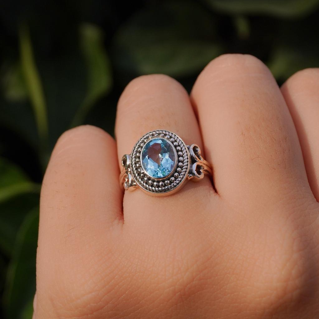 Natural Fresh Water Pearl Ring, 925 Sterling Silver Ring, Womens Statement Ring, Promise Ring, Gift For Her