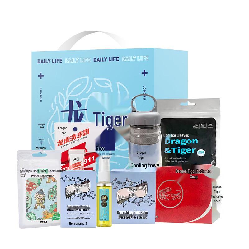 

Longhu Ice Heart 8-Piece Summer Cooling Relief Kit