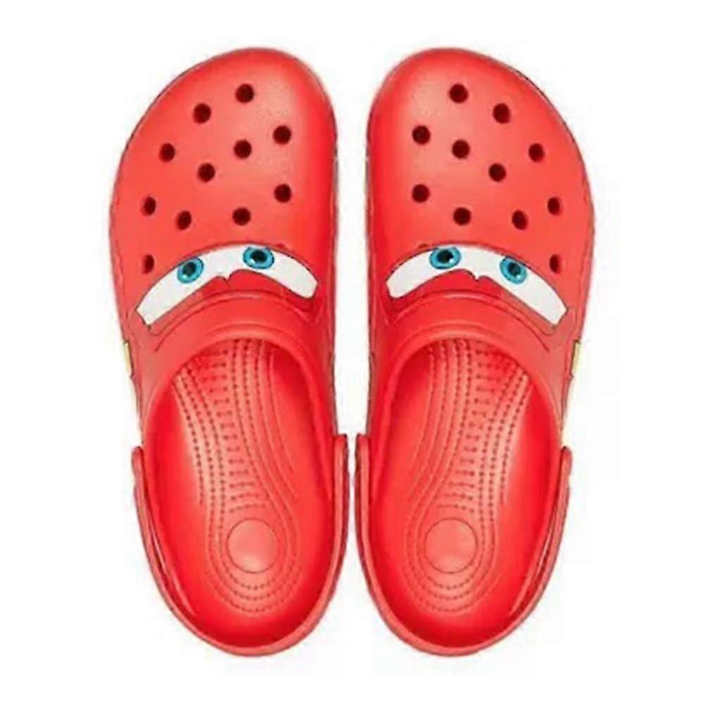 Nové McQueens Pixar Kreslené Pevné Nepromokavé Pantofle Sandály Ležérní Prodyšné Kotníkové Eva Dospělé Boty Dárky_siasd