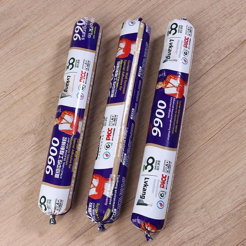 Silicone Adhesive Waterproof Sealant Door And Window Edge Sealing Glass Adhesive Weatherproof Fast-Drying Transparent