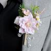 Artificial Flower Bridal Corsage Magnolia Wrist Corsage  Wedding Accessories