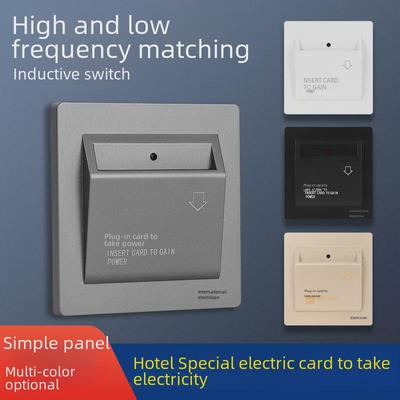 „86 Typ 40A Hotel-Netzschalter für Hoch-/Niederfrequenz und universelle Kartenkompatibilität“