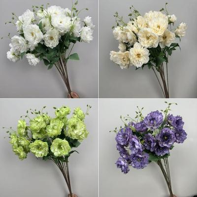 Luxury Ylang-Ylang & Peony Artificial Floral Arrangement - Elegant Wedding Decor & Table Centerpiece