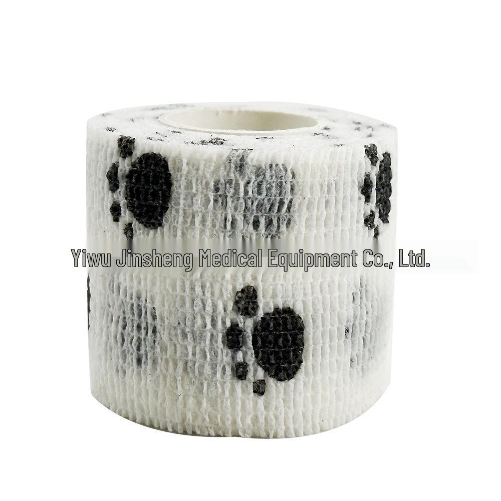 Selbsthaftende elastische Bandage zur Unterstützung von Handgelenk und Knöchel beim Sport