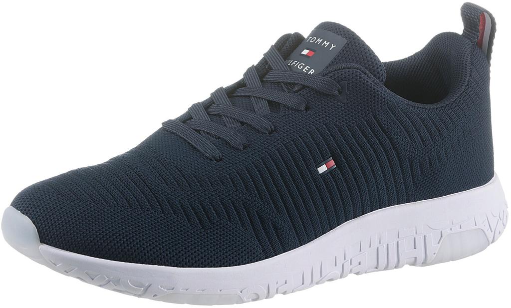 Кроссовки Tommy Hilfiger Signature Knitted Trainers (FM0FM02838) desert sky