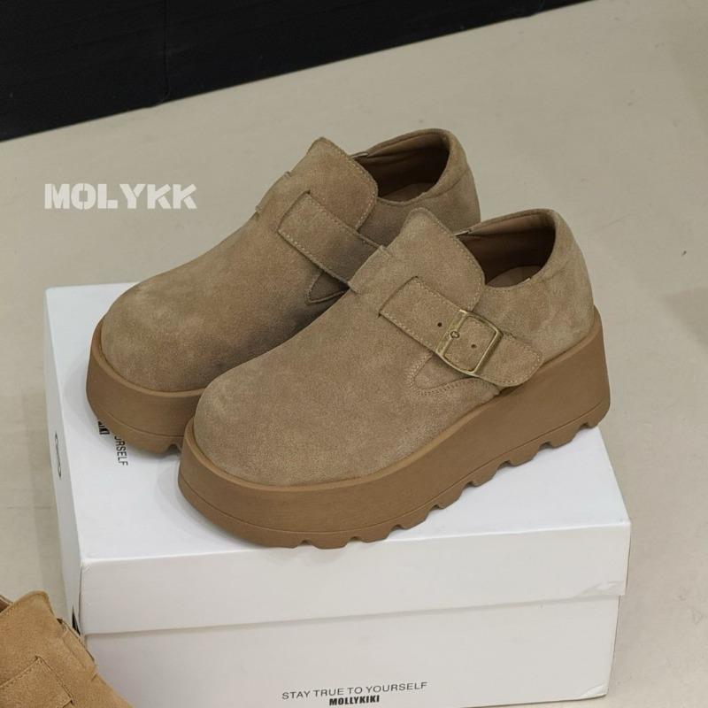 thick-soled women's muffin sole velvet warm all-inclusive cotton shoes snow boots new winter women's shoes winter shoes