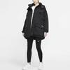 Nike Sportswear Down-Fill City Ready Warm Multi-Pocket Reflective Long Hooded Coat Women Outerwear Black CZ1142-010