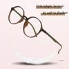 Vintage Round Green Frame Anti Blue Light Photochromic Reading Glasses for Men and Women Custom Prescription Eyewear