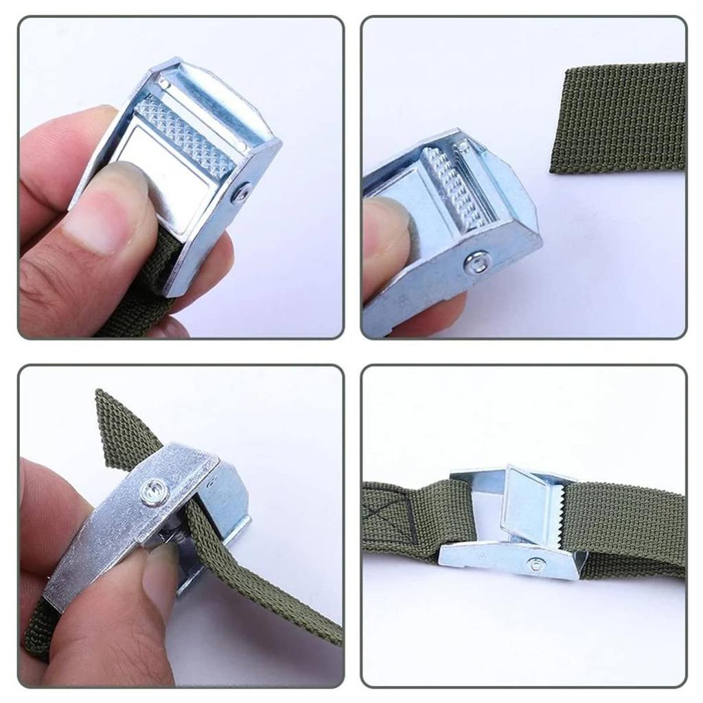 simPLEISURE Qa300004b03n0 Load Tightening Belt, 3 Piece Set (8 M), Width: 1.0 Inches (25