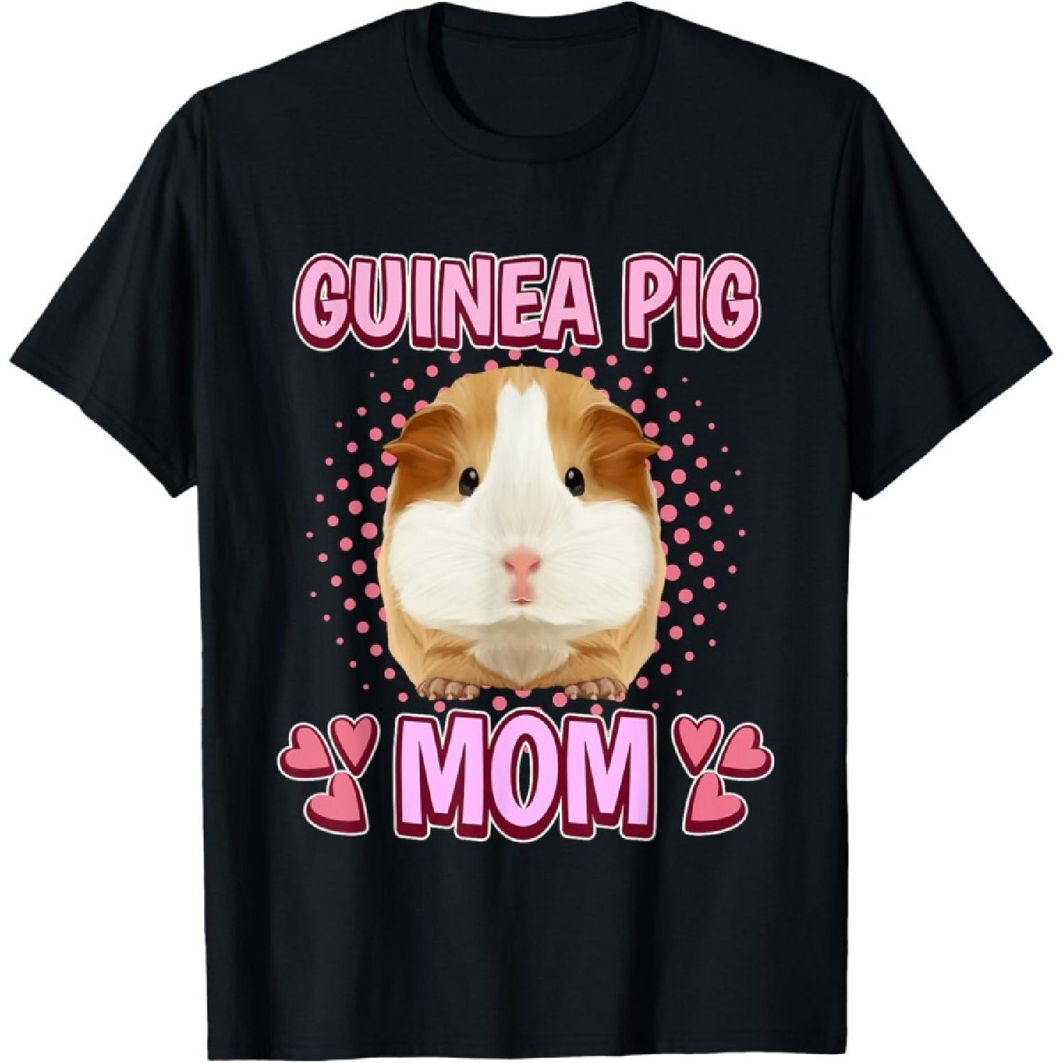 Женская футболка  Мама Морской свинки  Ко Дню Матери S