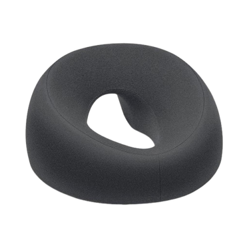 U-Shaped Massage Face Cushion Breathable Memory Foam Headrest Slow-Rebound Front Down Head Cushion for Desks Bed Spa