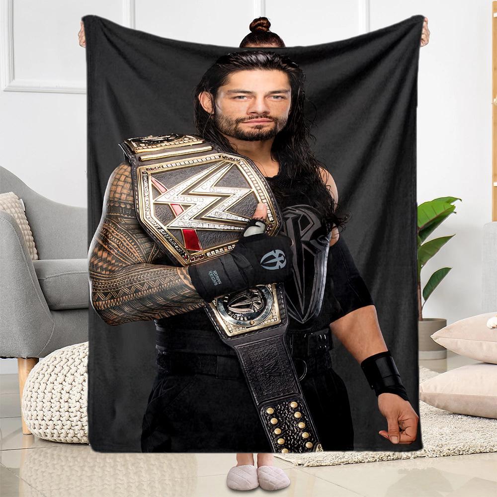 Roman Reigns5 Blankets are suitable for living rooms,making them an ideal choice for outdoor travel and gifts.