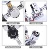 New 2025, CO2 Flow Meter Mig Tig 0-25 MPa, Standard Flow Meter, Welding Device, Argon Pressure Reducer