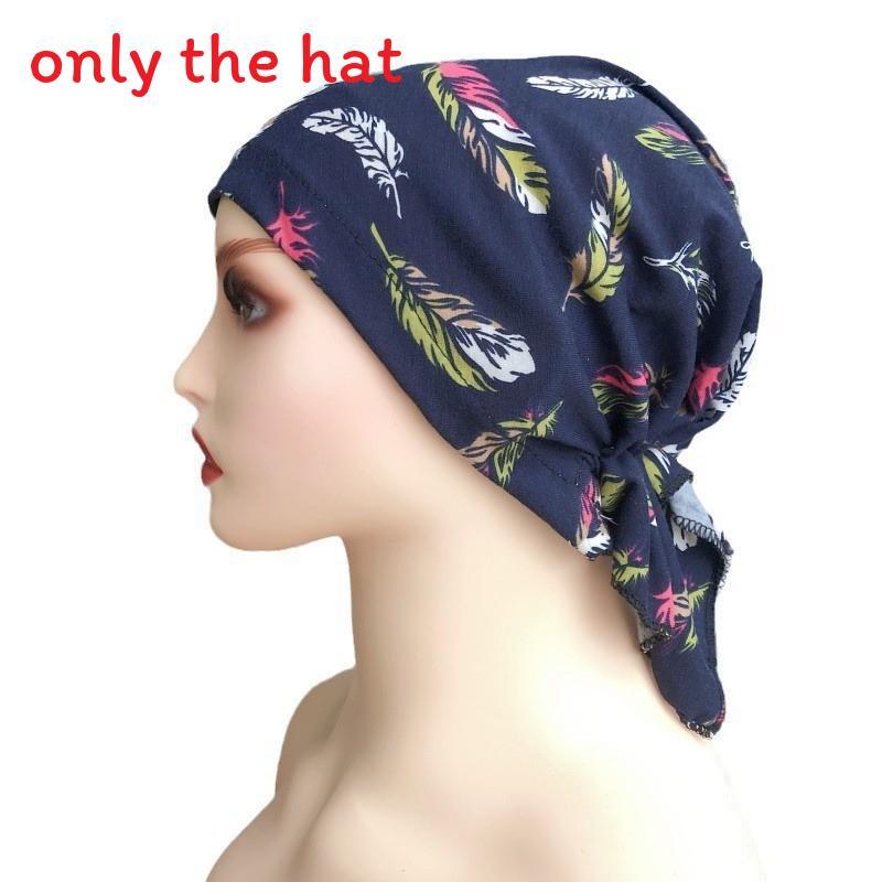 Short Damen Asian Ethnic Hat With Floral Cotton Material For All Seasons