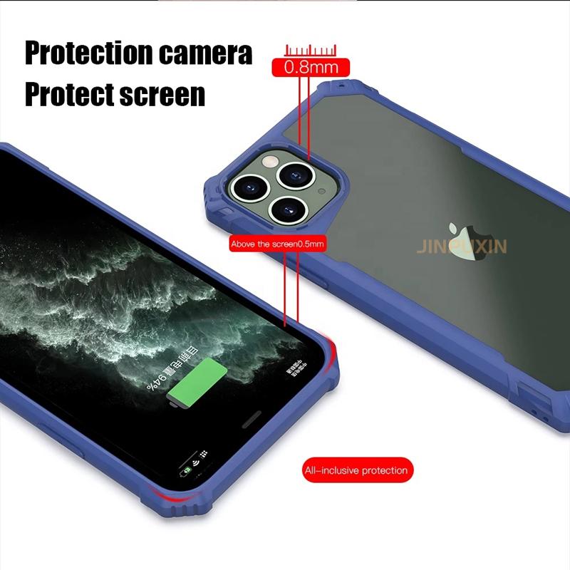 Slim Hybrid Rugged Clear Mobile Phone Cases for Iphone 6 7 8 Plus