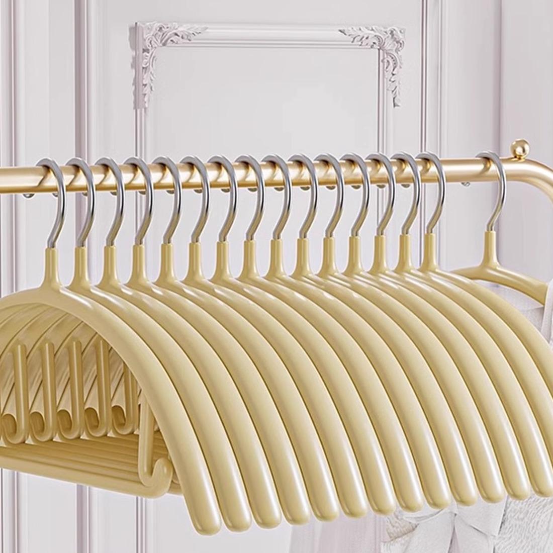 Thickened Thickened Clothes Hanger Bedroom Use No Trace Shoulder Corner Protection Thickened And Sliver Anti-Slip Clothes Dry... 5
