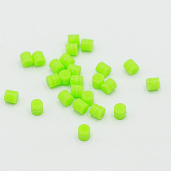 20/25Pcs Outdoor Fishing Fake Bait Easy Installation Luminous Beans Silicone Beads Fishing Lure Easy-to-Carry Fishing Gear