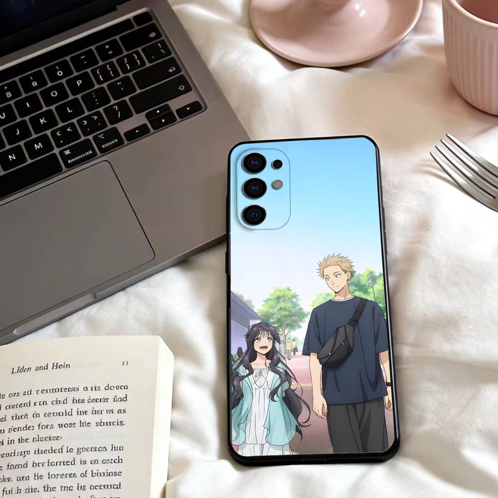The F-Fragrant Flower B-Blooms with Dignity Phone Case For Samsung S25,24,23,22,30,21,10,9,Ultra,Plus,Lite4,5 G Soft Black Case