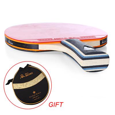 Racchetta da ping pong Manico lungo Spin forte a una stella