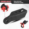 For Ford F150 2009-2024 without 3/4inch D Ring Shackles 2Pcs Black Upgraded Demon Hooks Bracket Tow hook