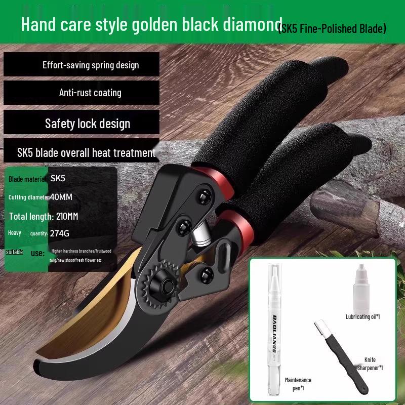 Baolian Labor-Saving Pruning Shears: Multifunctional Garden, Floral, and Fruit Tree Tools for Coarse Branches