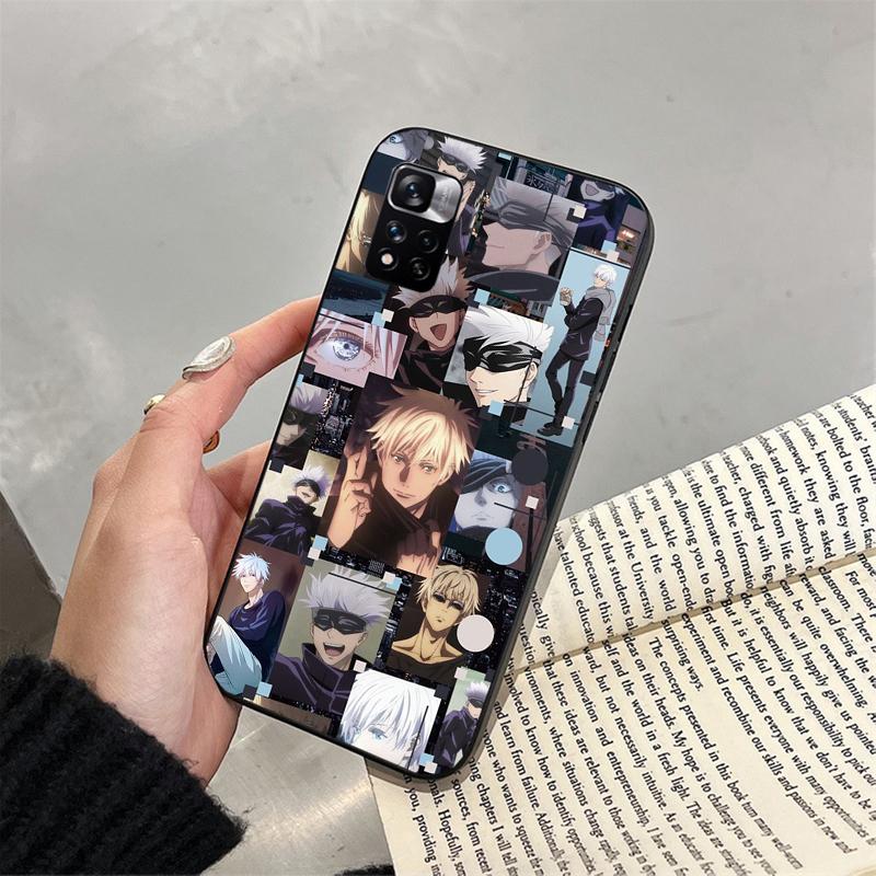 Jujutsu Kaisen Satoru Gojo Phone Case For Xiaomi Redmi note 13 12 Pro 11S 11 10 Pro 10S 12S Redmi 10 9C 13C