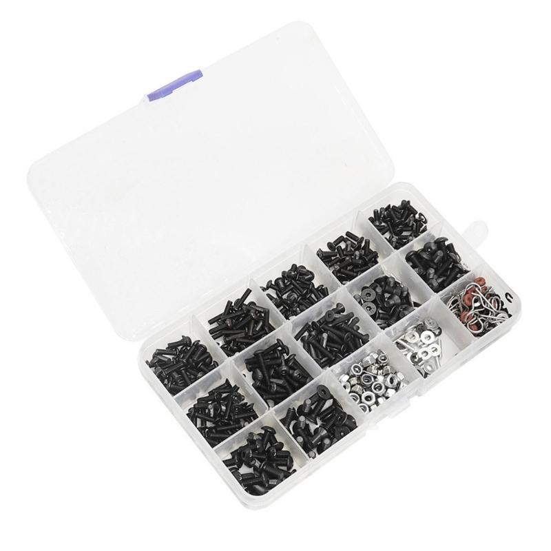 500Pcs Toy Car Tool Kit High Strength Screws For DIY Model Vehicle Maintenance And Upgrades