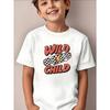 Europäische Größen Jungen T-Shirt Druck Design Kunst, Ideal für Outdoor-Aktivitäten, Weiches Gestricktes Oberteil, Bequem Und Atmungsaktiv, Geeignet für den Sommer