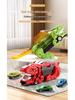 Dinosaur Devour Car Track Toy for Boys - Educational Inertial Vehicle Set & Gift