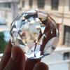 Clear Cut Crystal Sphere 50mm Faceted Gazing Ball Prisms Suncatcher Decor Home
