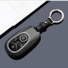 Carbon Style Abs Car Key Case Full Cover Fob For Geely Ex2 Geome Galaxy  Light Star Wishes Exploration Youth Version