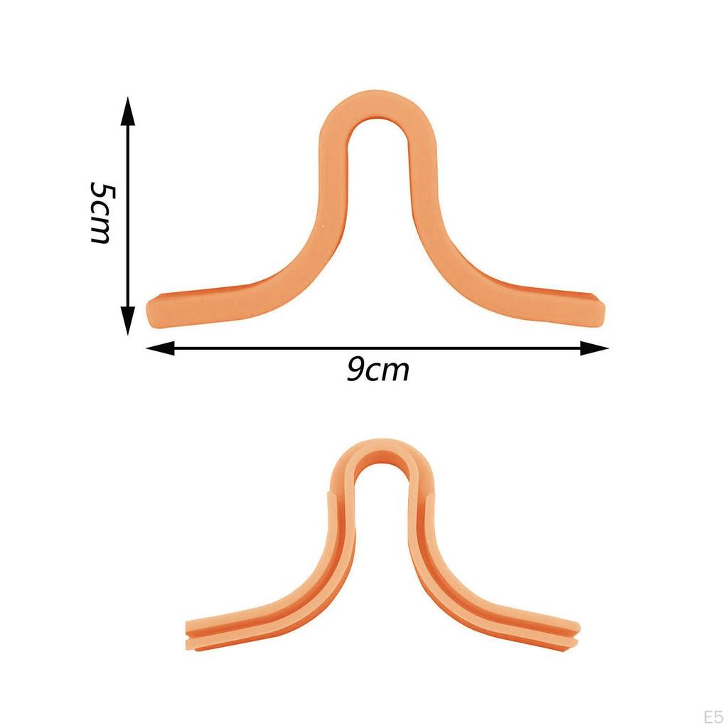 2pcs Anti Fog Silicone Nose Bridge Seal for