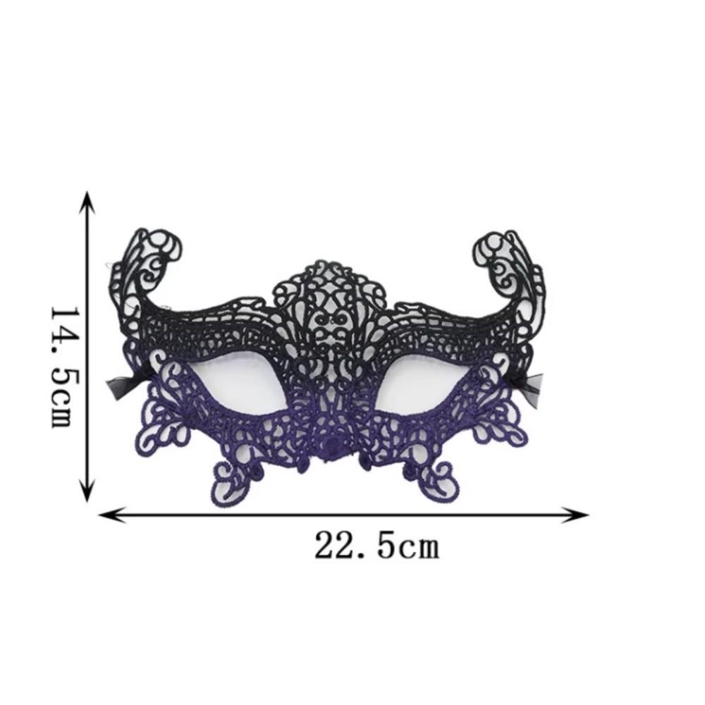 Flower Pattern Lace Masquerade Mask Lace Party Masks Half Face Mask Festive Party