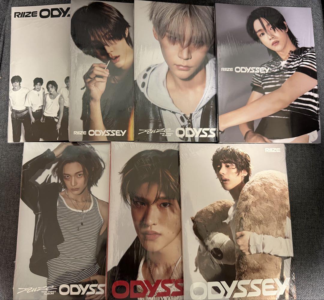 

[USED] RIIZE Odyssey photobook ver. complete set