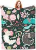 Capybaras Blanket Capybara Gift Party Decorations Plush Blanket for Bedroom Couch Sofa Kids Adults All Seasons