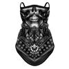 Bicycle Ear-Hanging Mask Cashew Skull Motorcycle Half Face Mask Ice Silk Breathable Balaclava Sunscreen Neck Gaiter Men Women