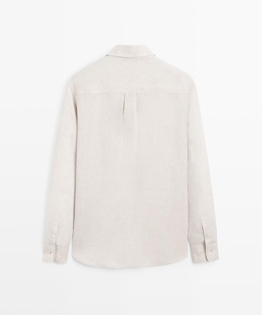 Masimodutti 100% Linen Regular Fit Shirt