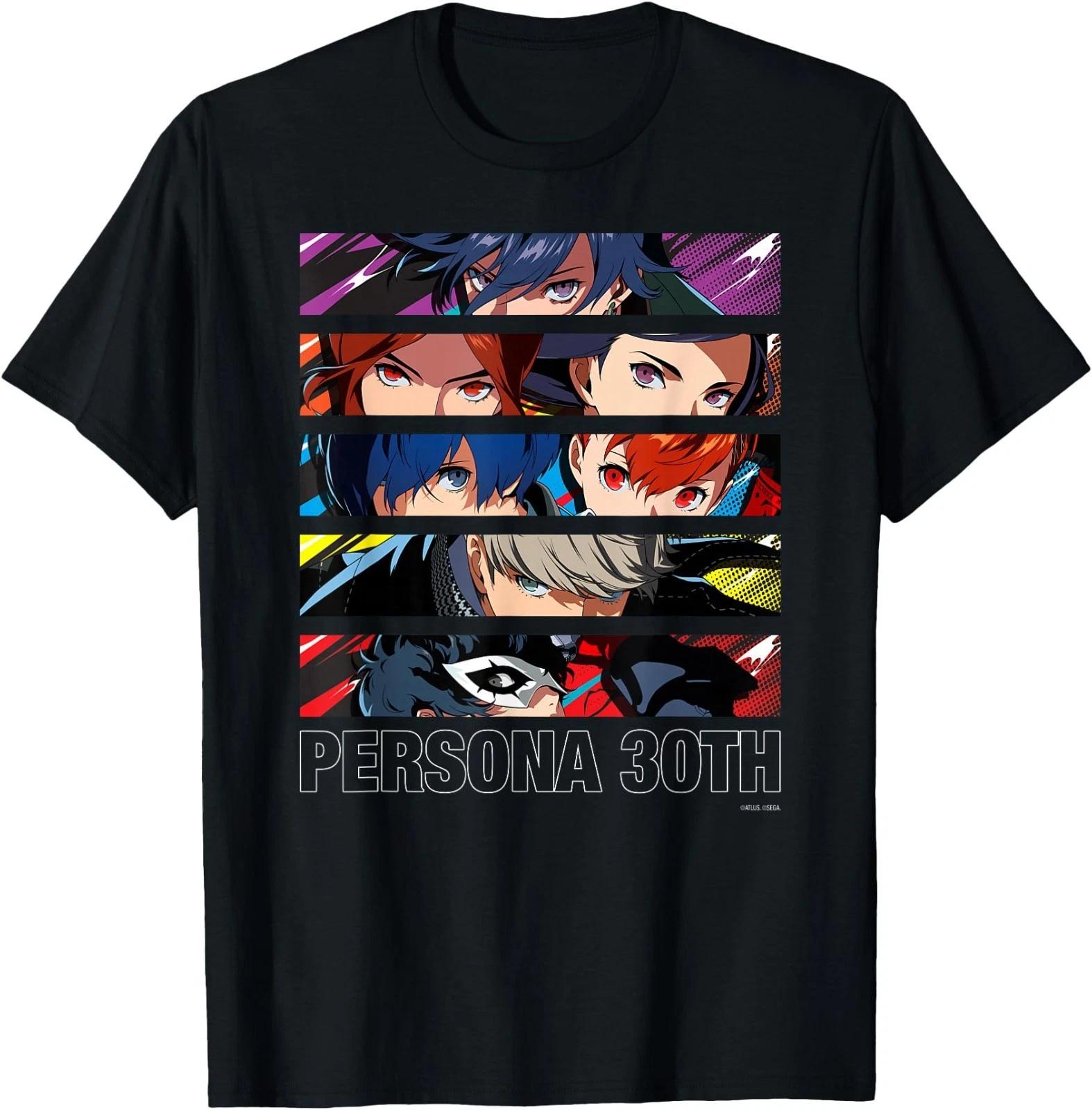 ATLUS Persona 30th: Protagonist Series Hero Line Up T-Shirt L