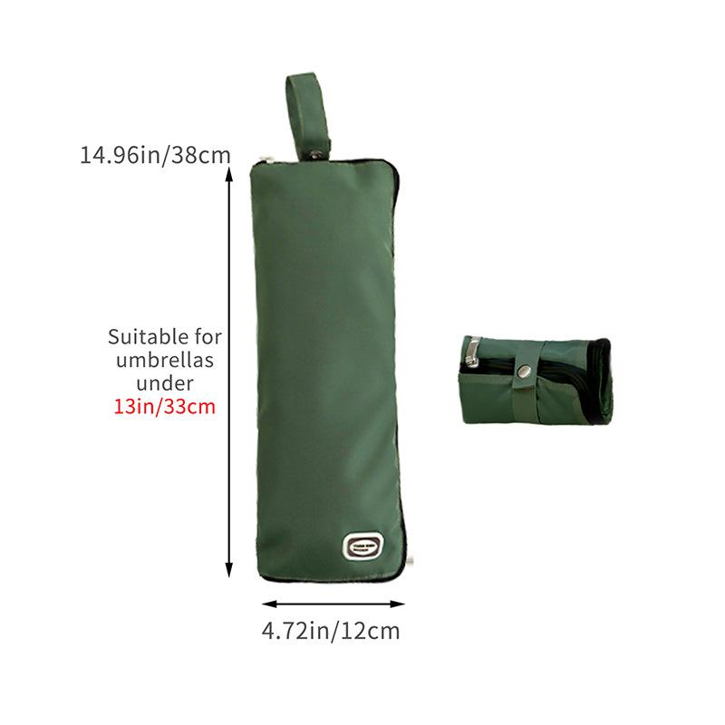 Multi Purpose Waterproof Umbrella Storage Pouch With Microfiber Lining Portable Umbrella Case For Rainy Days