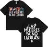 Singer Shakira Las Mujeres Ya No Lloran Merch Tshrit Unisex Women Streetwear Casual Tshrits Popluar Music ONeck Pure Cotton Top