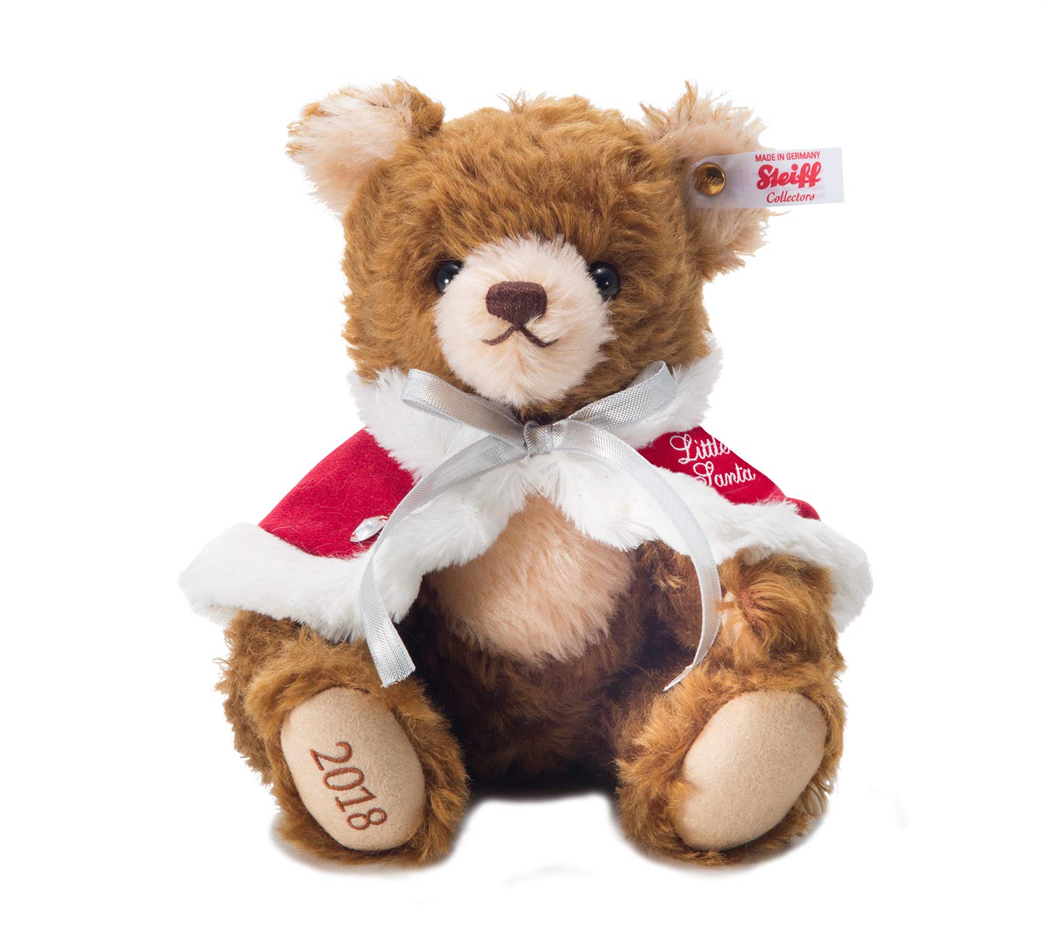 

Steiff Teddy Bear Little Santa 2018 678646 Limited to 1500 in Japan