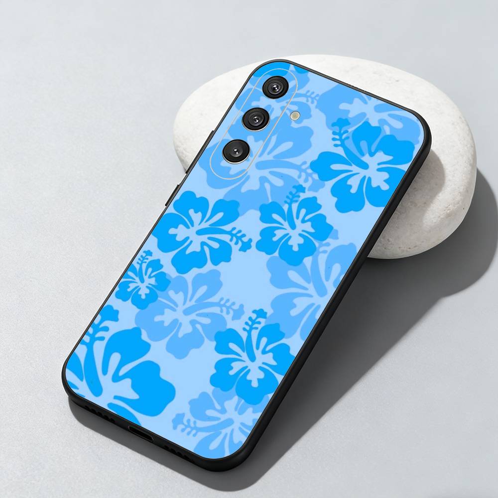 beach maple leaves  Phone Case For Samsung Galaxy A73,A72,A71,A70,A52,A51 Others Soft Black Cover