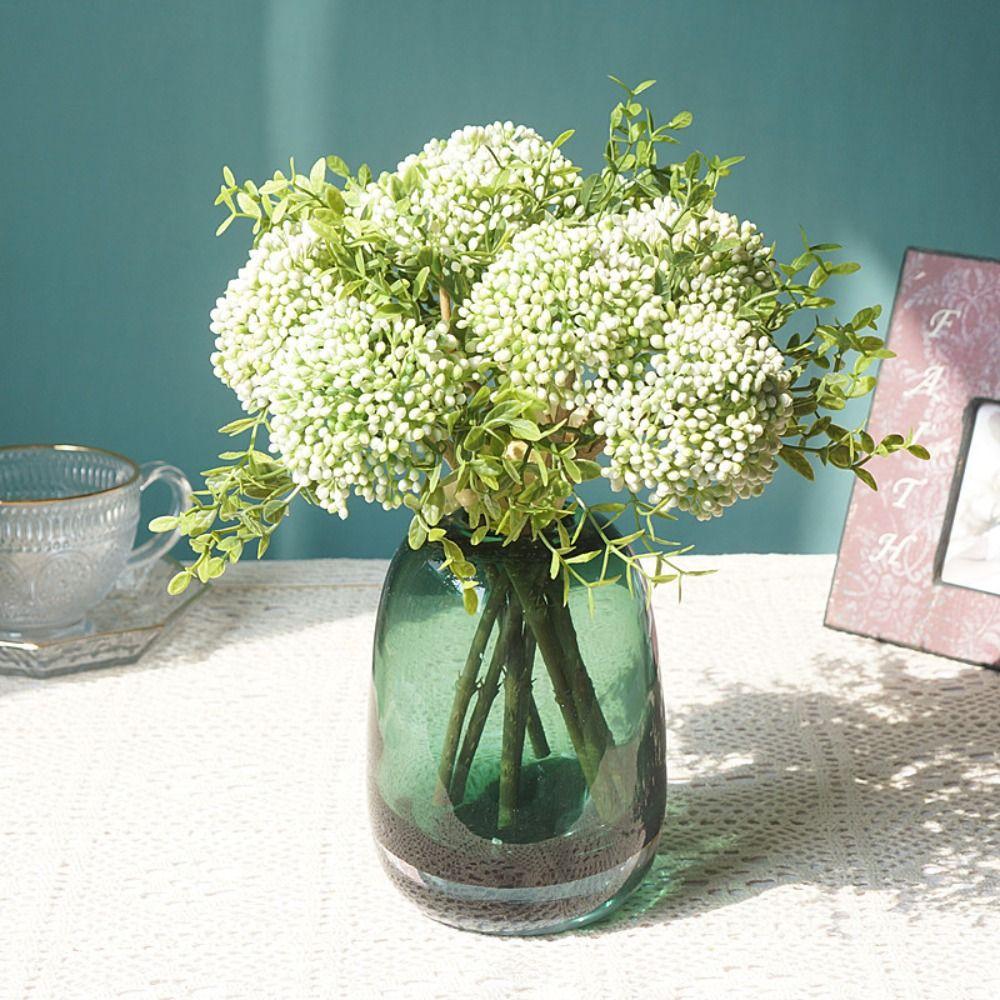 Handmade Simulation Flowers Realistic Fake Flower Artificial Clove Plant Birthday Gift