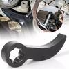 Bull Horn Pry Bar Adapter Head Tool Adjustable Angle Bar for 1/2 Ratchet Open-end Wrench Half Shaft Drive Shaft Disassembly Tool