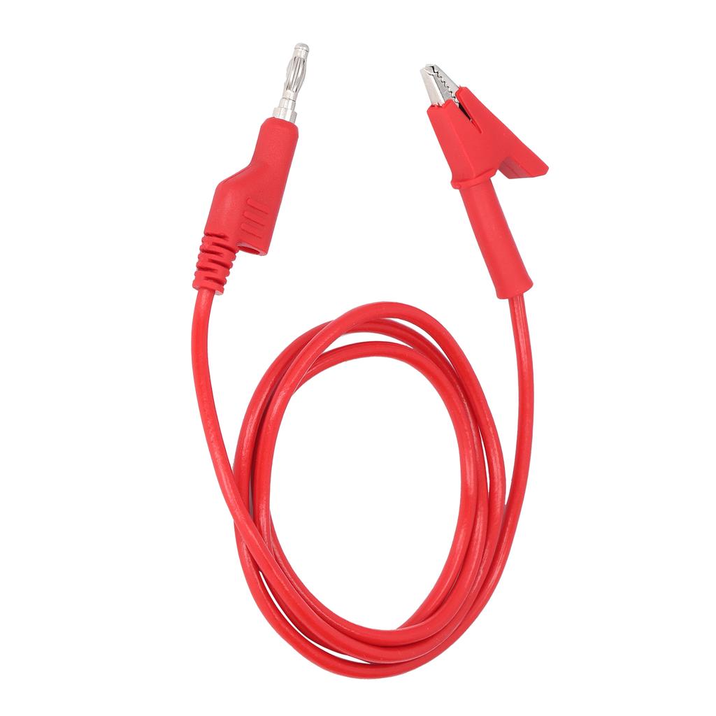   Clip Test  s Banana Plug Wire Cable Flexible for Electrical Testing J.70035‑1 4mm