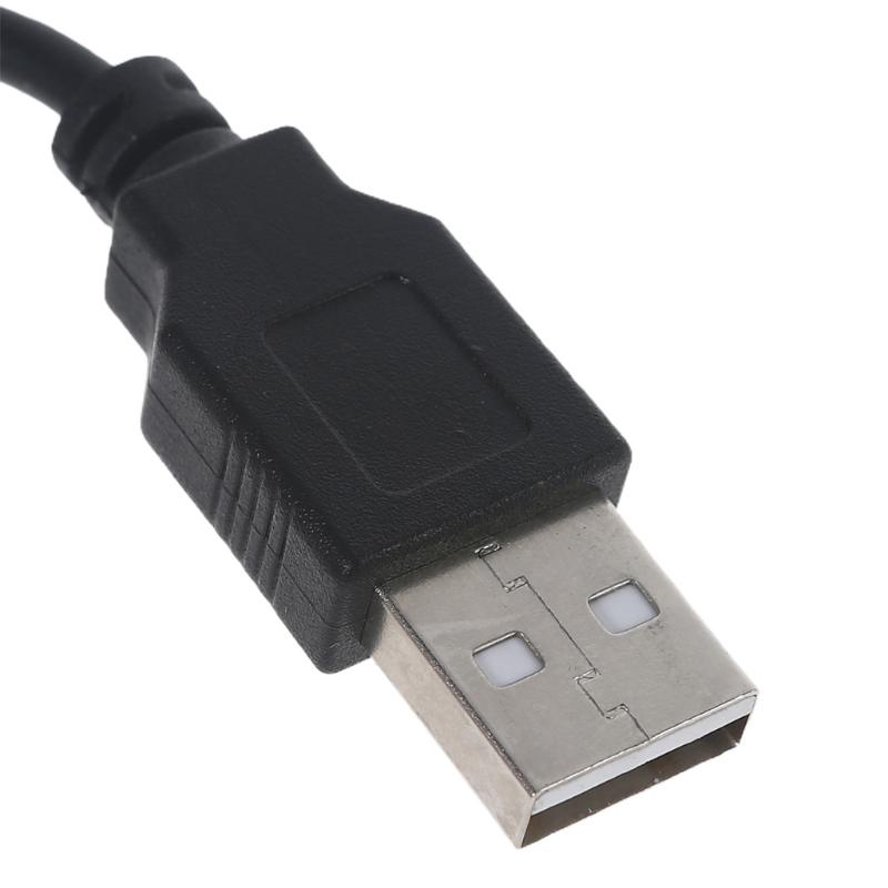 USB Power Cable with DC 5.5 X 2.1mm Plug Universal Voltage Step Up Converter Cord for Camera Desk Lamp Speaker